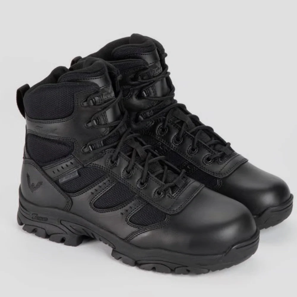 Thorogood Men Leather Side Zip Waterproof Boots